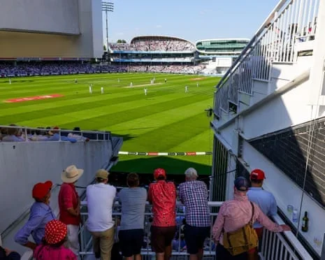 A view of play during England’s Test series against India at Lord’s in the summer of 2025