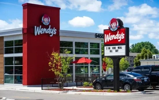 Imagen de un local de Wendy's.