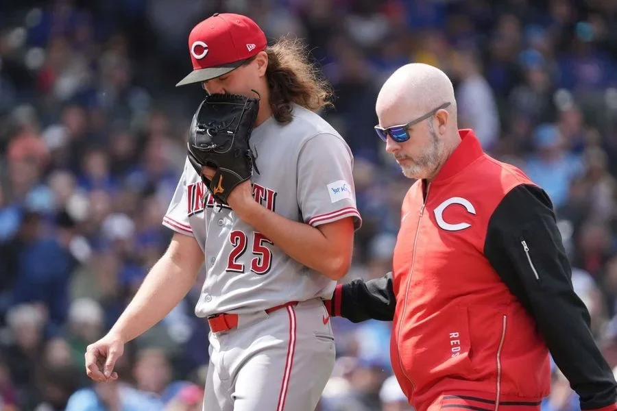 MLB: Cincinnati Reds at Chicago Cubs